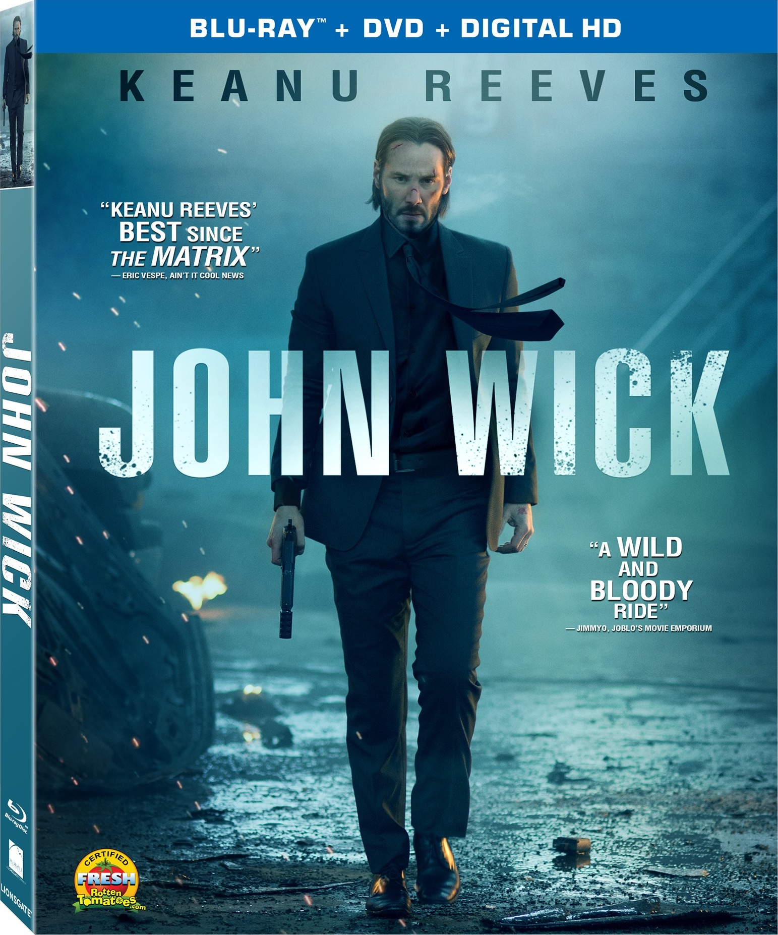 JOHN WICK -BLU RAY + DVD